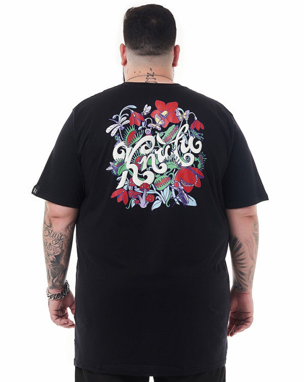 Camiseta Classic Garden Preto Knulu