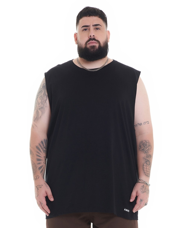 Regata Machao Basica Preto Knulu