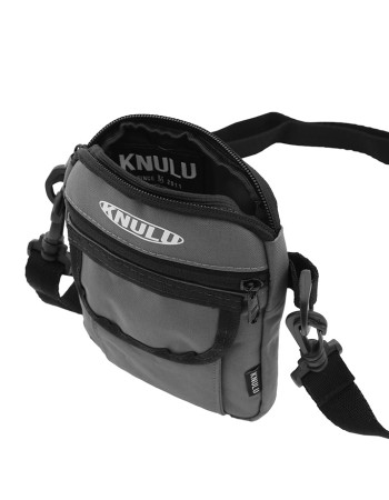 SHOULDER BAG LOGO NINETY CINZA CHUMBO KNULU