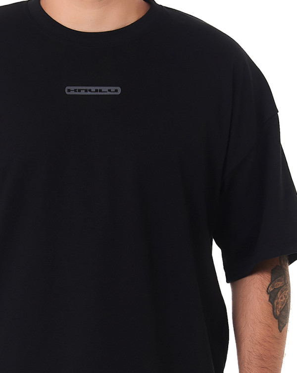 Camiseta Oversized Cylinder Logo Preto Knulu