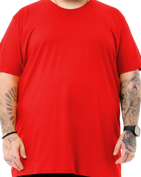 Camiseta Classic Basic Vermelho Knulu