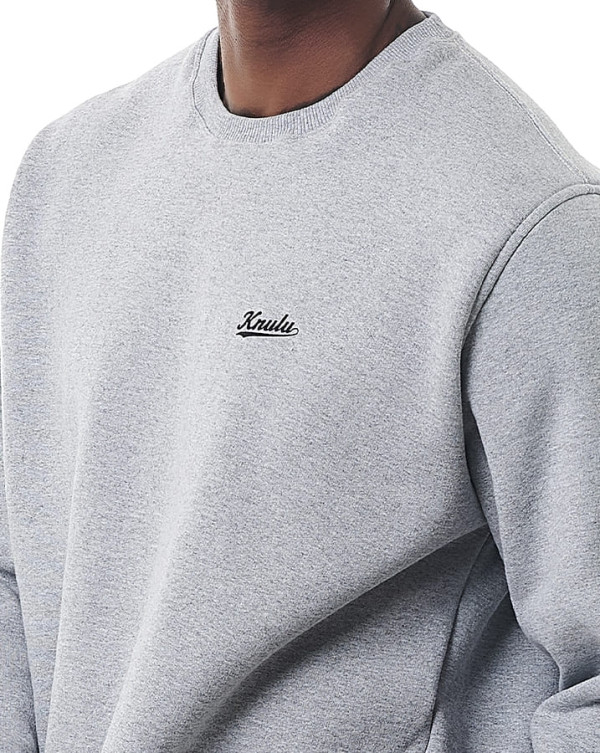 Blusa Moletom Intensity Cinza Mescla Knulu