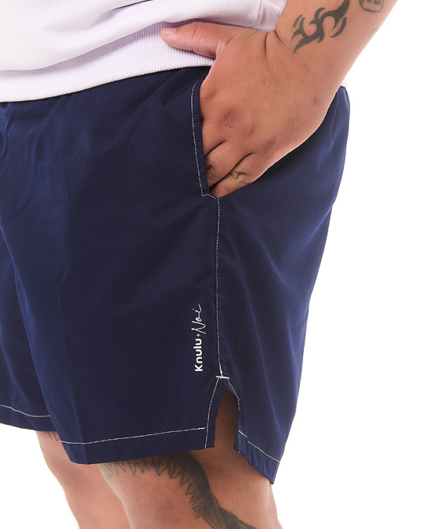 Short Insane Azul Marinho Collab Knulu + Noi