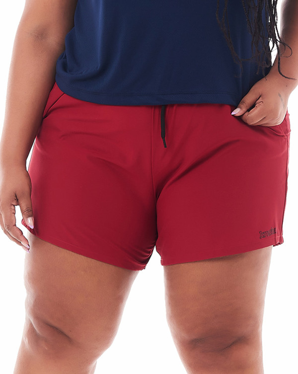 Short Feminino Sport Everyday Vermelho Knulu