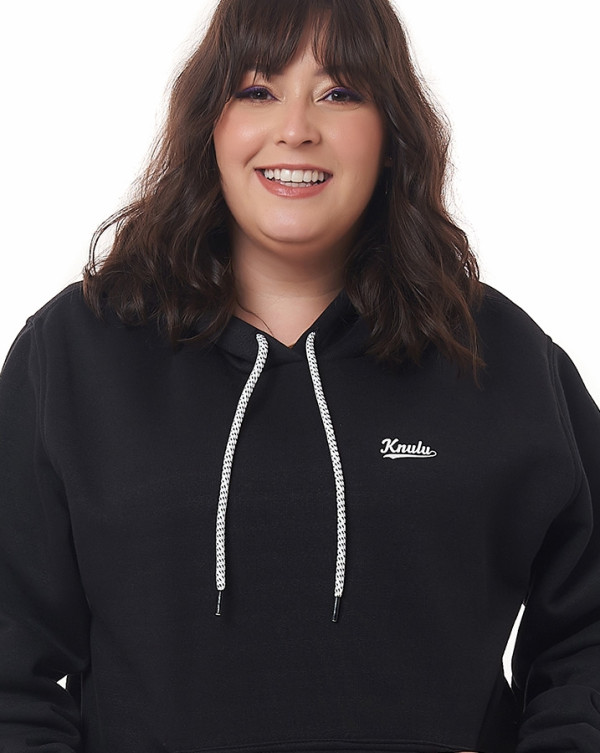 Casaco Canguru Feminino Moletom Intensity Preto Knulu