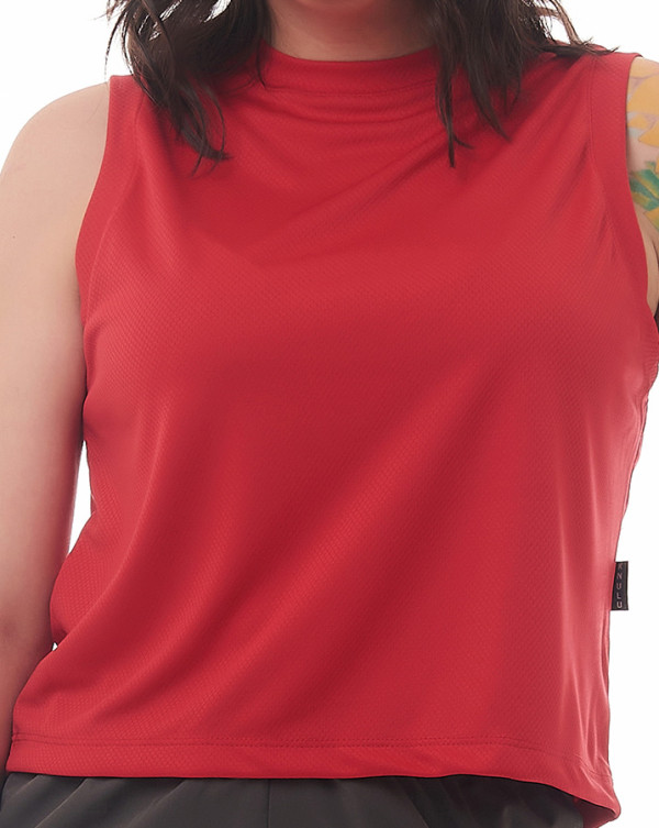 Regata Feminina Dry-Fit Everyday Vermelho Knulu