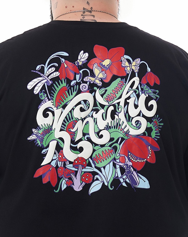 Camiseta Classic Garden Preto Knulu
