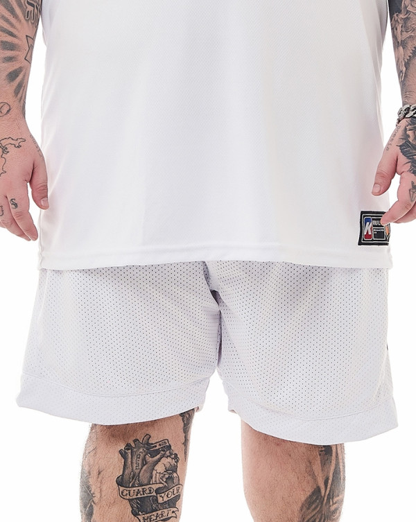 Bermuda Dry-Fit Triangle Branco Knulu