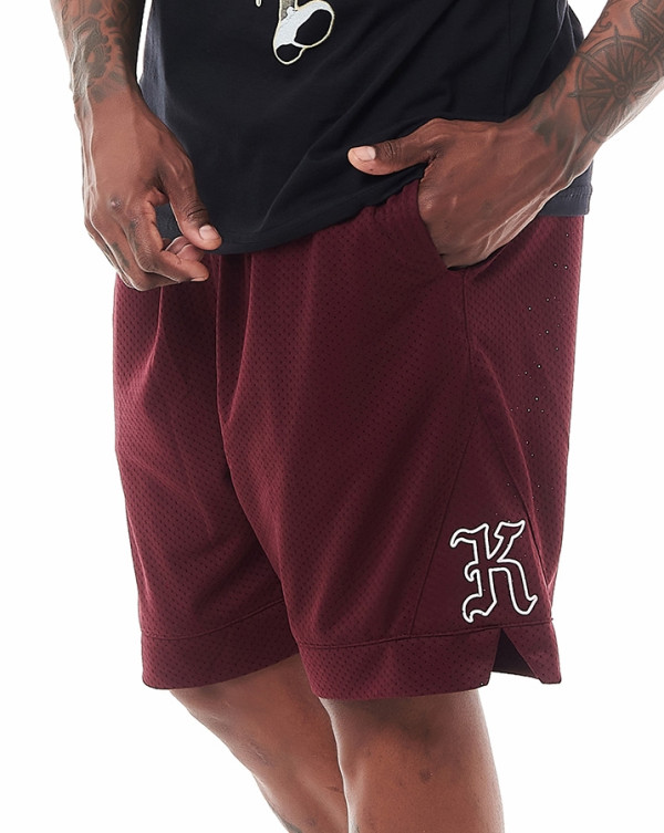 Bermuda Dry-Fit Triangle Bordo Knulu