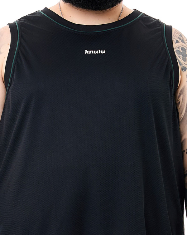 Regata Dry-Fit Logo Player Preto Knulu