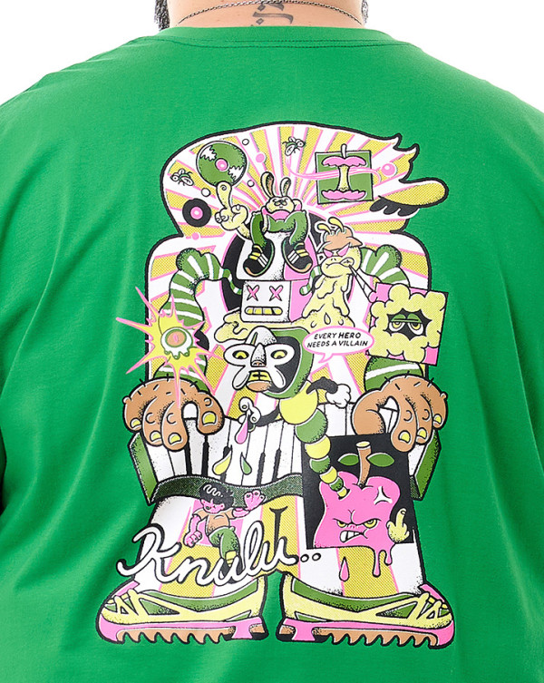 Camiseta Classic Villain Verde Bandeira Knulu