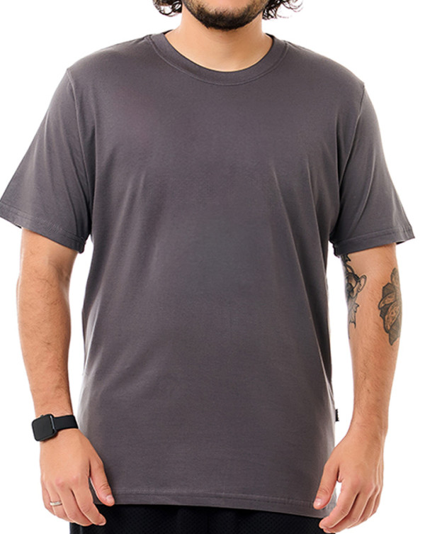 Camiseta Classic Basic Chumbo Knulu