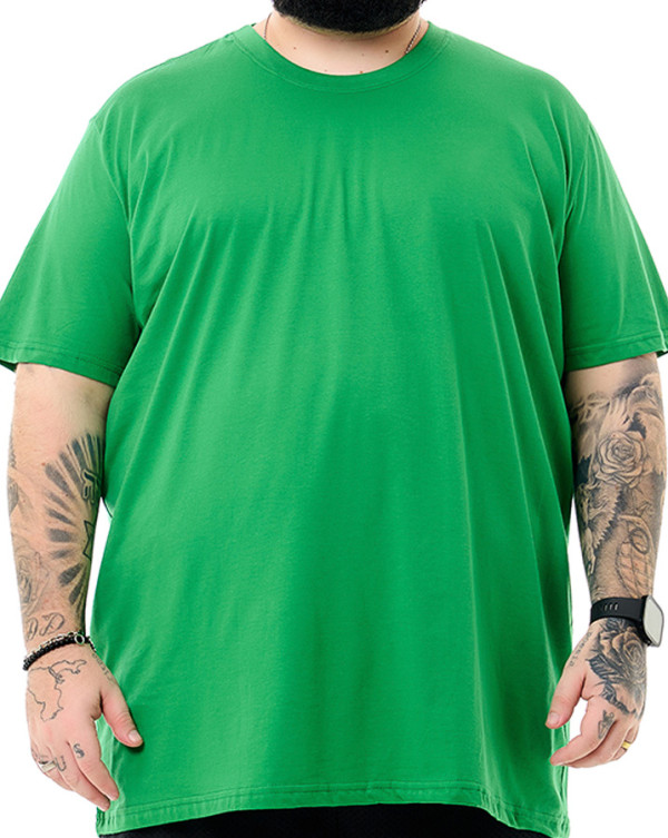 Camiseta Classic Basic Verde Bandeira Knulu