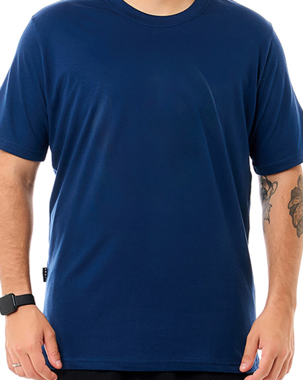 Camiseta Classic Basic Marinho Knulu