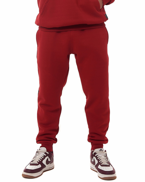 CALÇA JOGGER MOLETOM INTENSITY VERMELHO KNULU