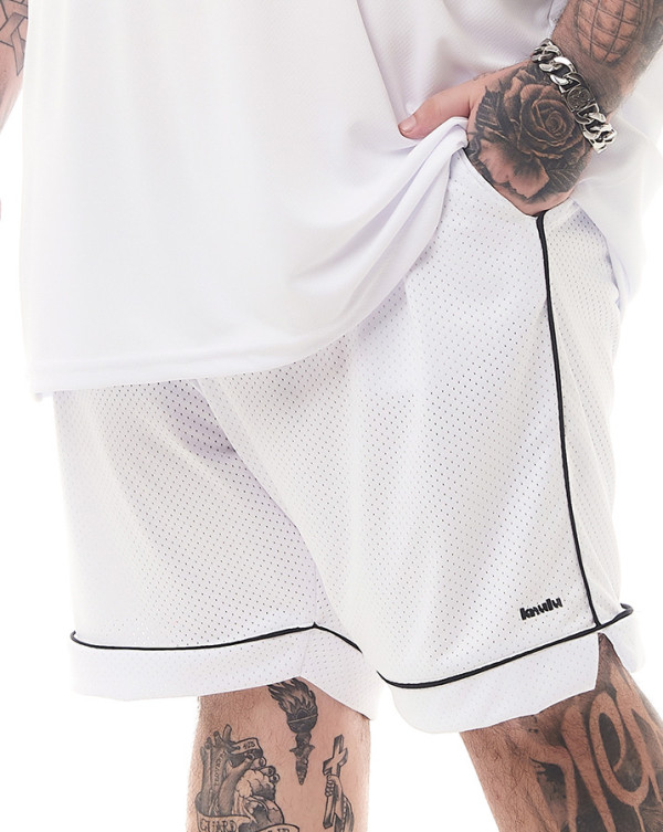 Bermuda Dry-Fit Line Branco Knulu