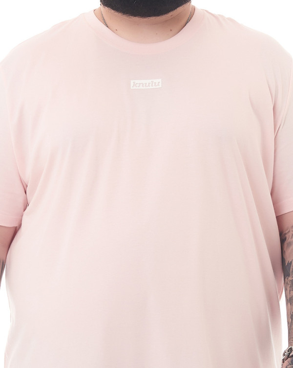 Camiseta Classic Block Logo Rosa Knulu