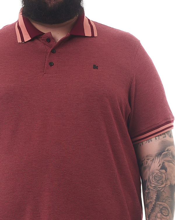 Camisa Polo Piquet Velvet Wine Edition Knulu