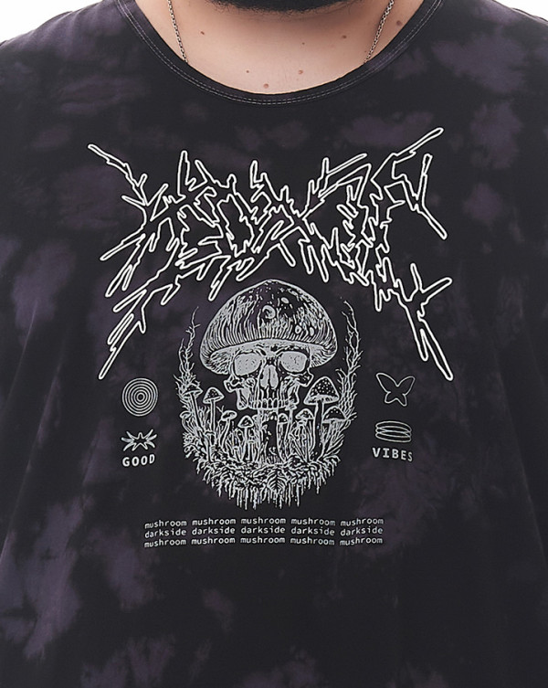 Regata Tie-Dye Nightmare Preto Knulu