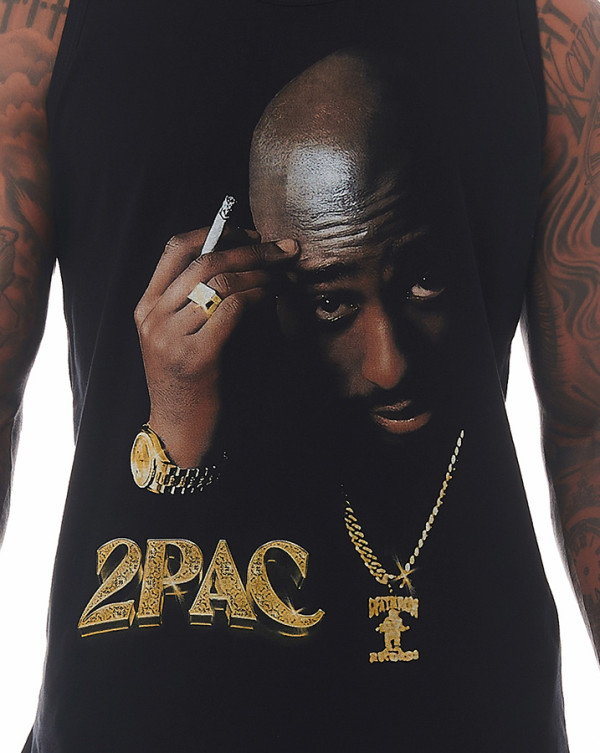 Regata 2Pac Chain Preto Knulu