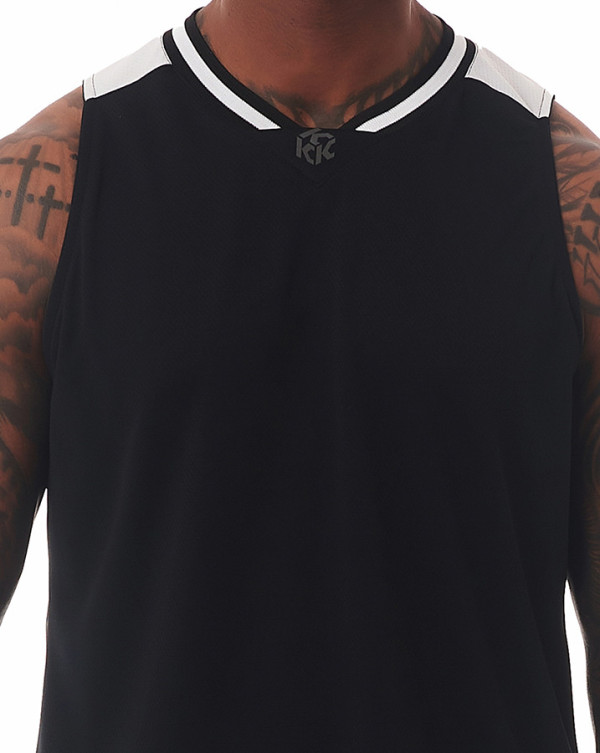 Regata Dry-Fit Jersey Shield Preto Knulu