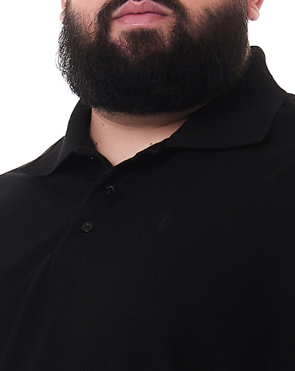 Camisa Polo Piquet Classic Texture Honey Preto Knulu