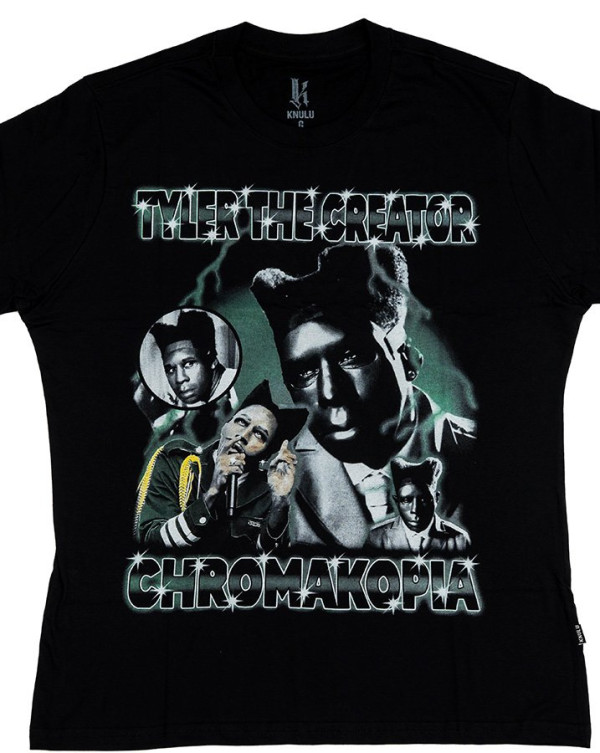 Camiseta Classic Tyler Preto Knulu