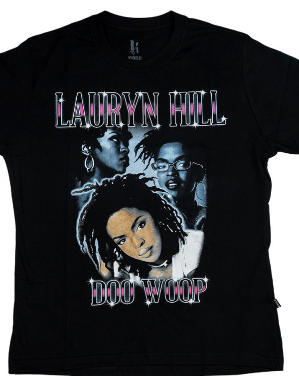 Camiseta Classic Lauryn Hill Preto Knulu