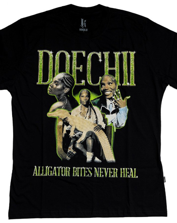 Camiseta Classic Doechii Preto Knulu