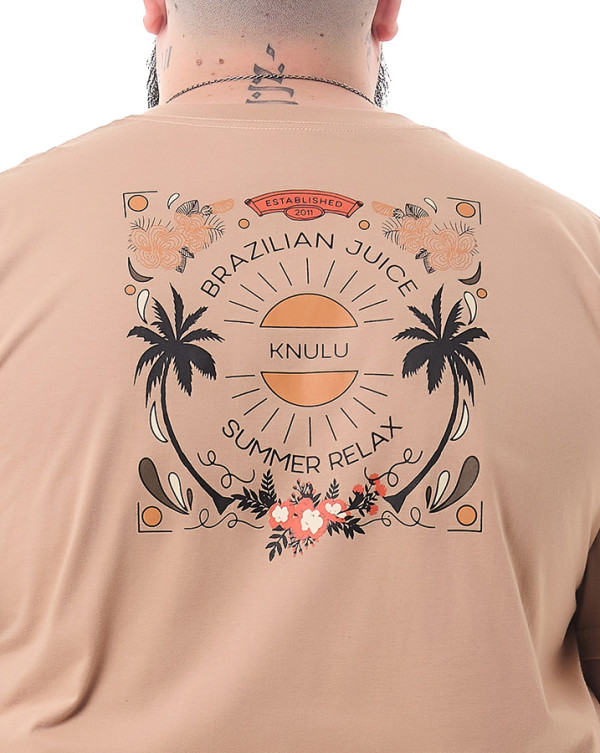 Camiseta Classic Brazilian Juice Bege Knulu