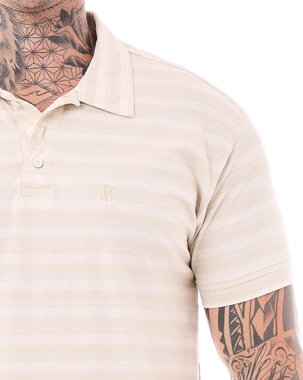 Camisa Polo Sunset Midday Trails Off-white Knulu
