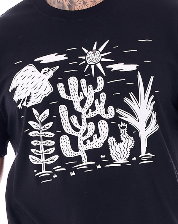 Camiseta Classic Cordel Preto Knulu